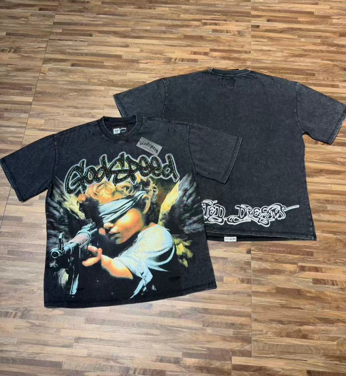 Godspeed Angel Shirt Black