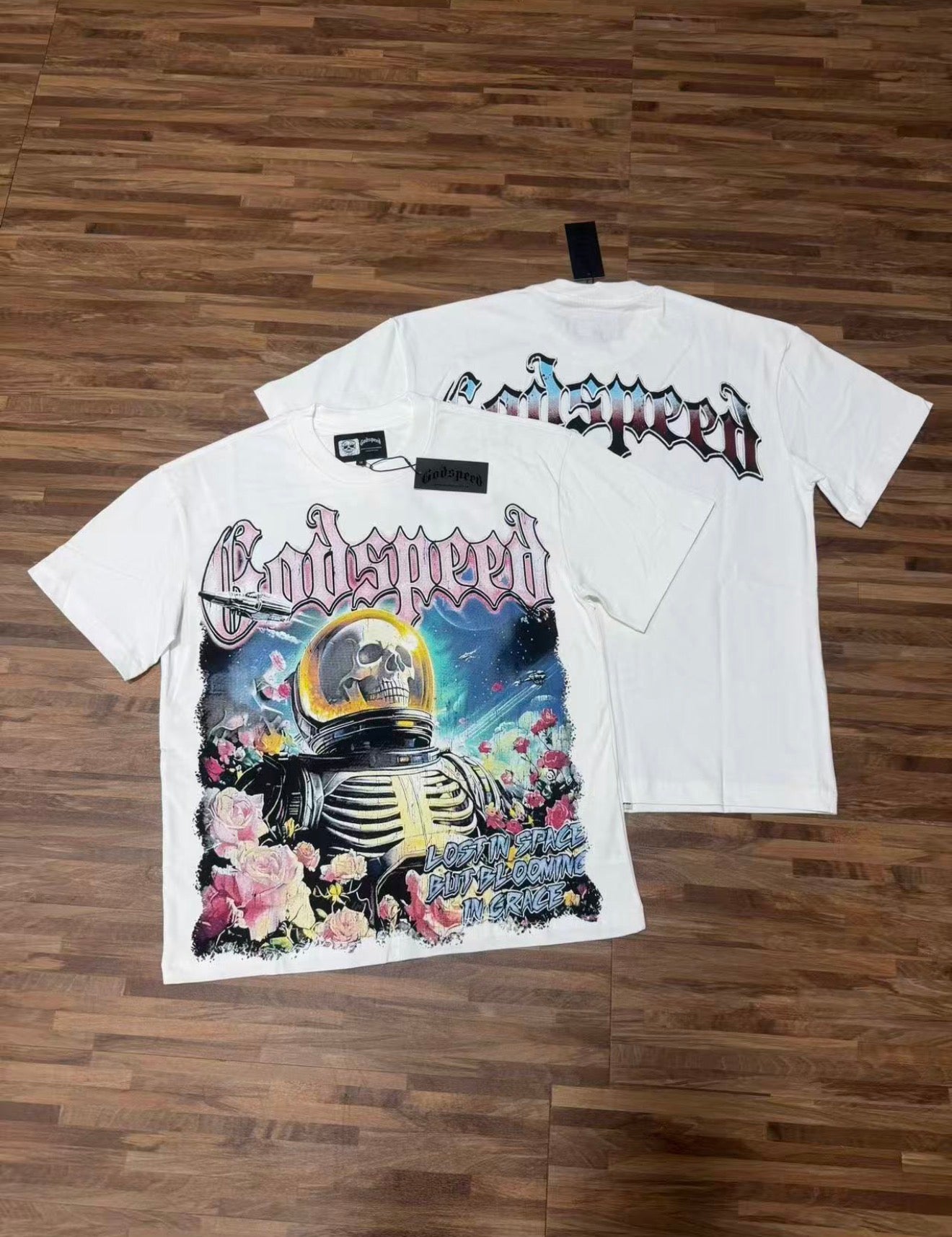 Godspeed Peace Shirt White