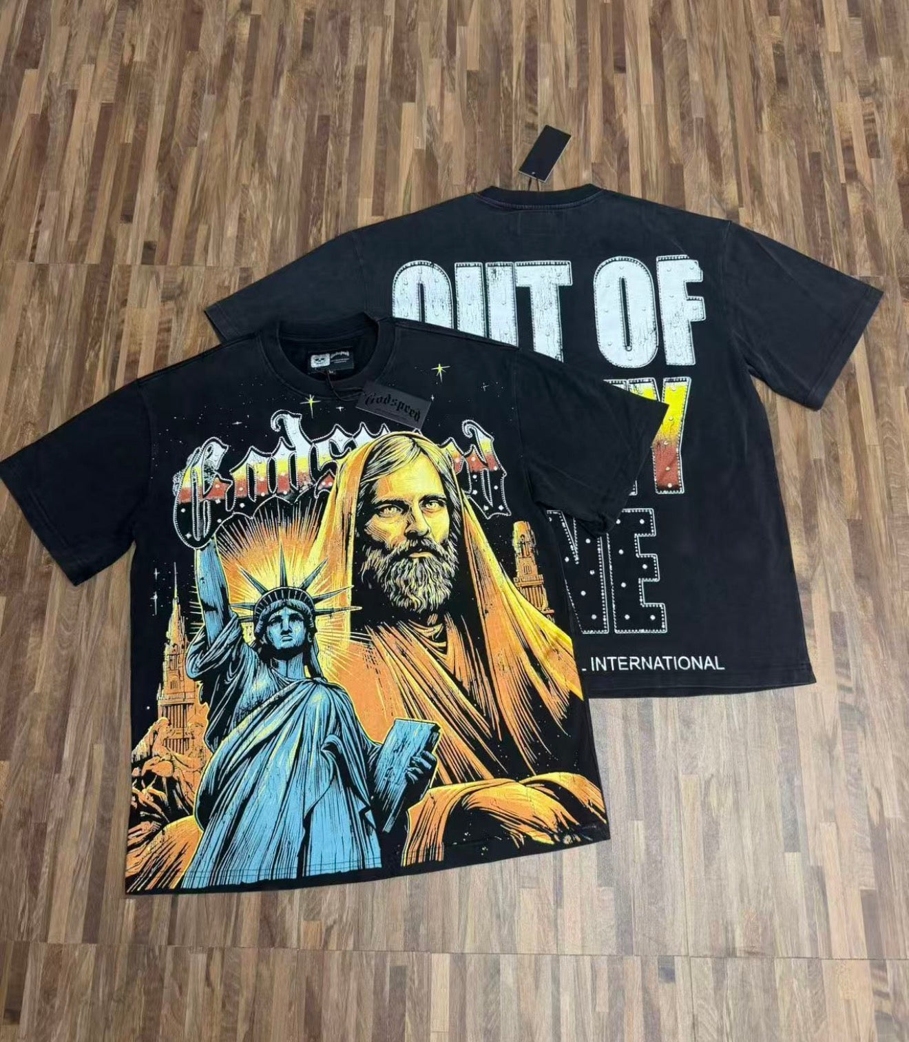 Godspeed Liberty Shirt Black