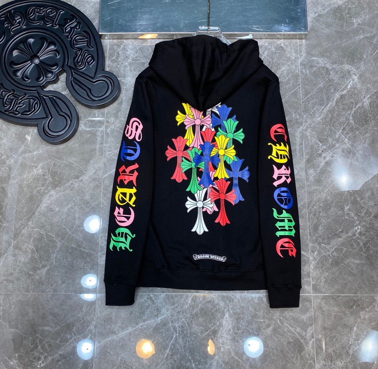 Chrome Hearts BPR Hoodie Black