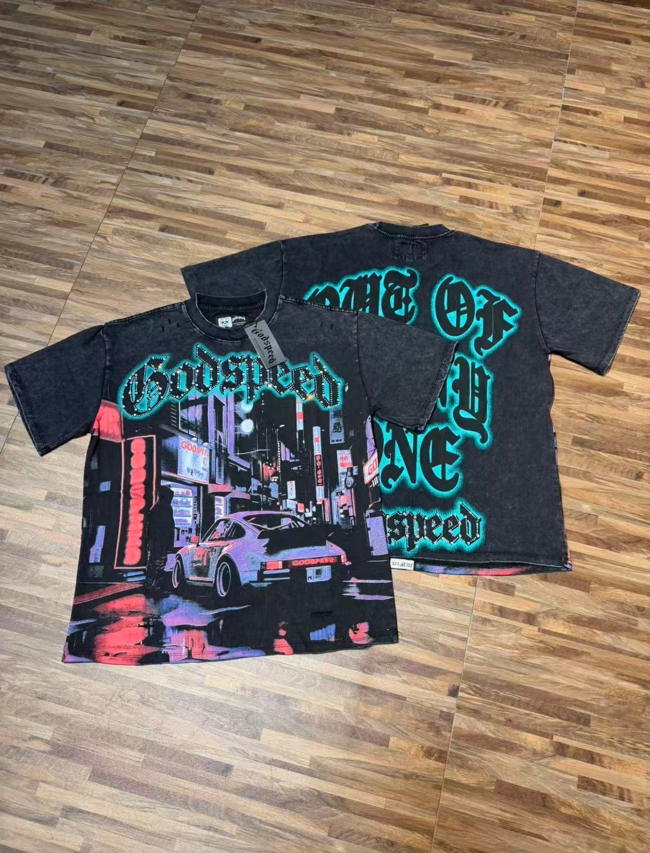 Godspeed Retro Shirt Black