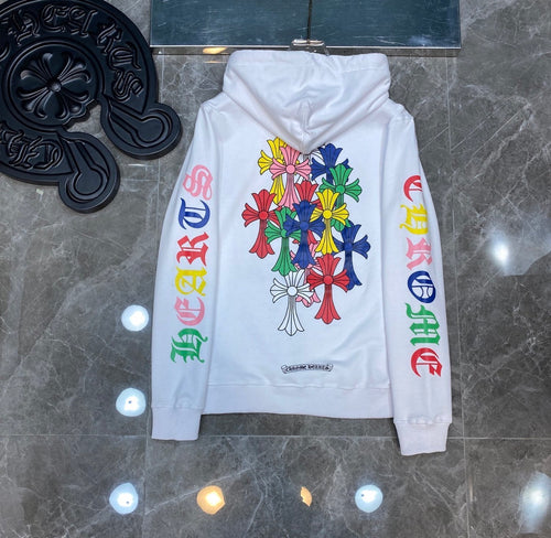 Chrome Hearts BPR Hoodie White