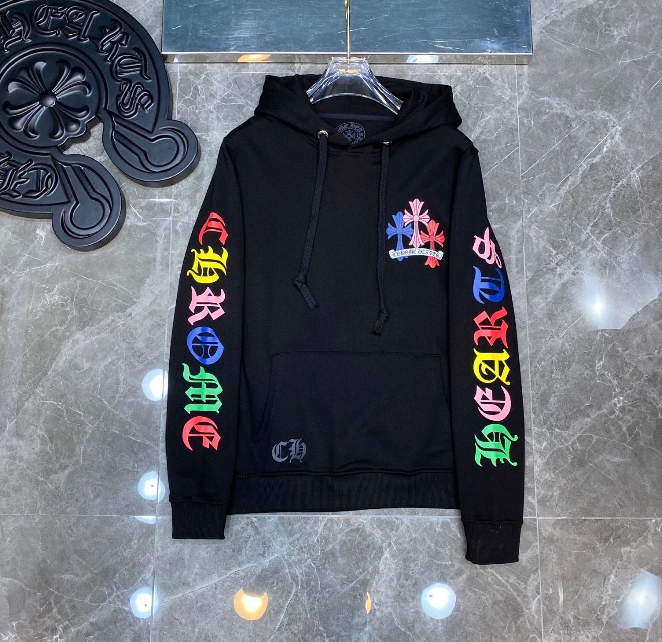 Chrome Hearts BPR Hoodie Black