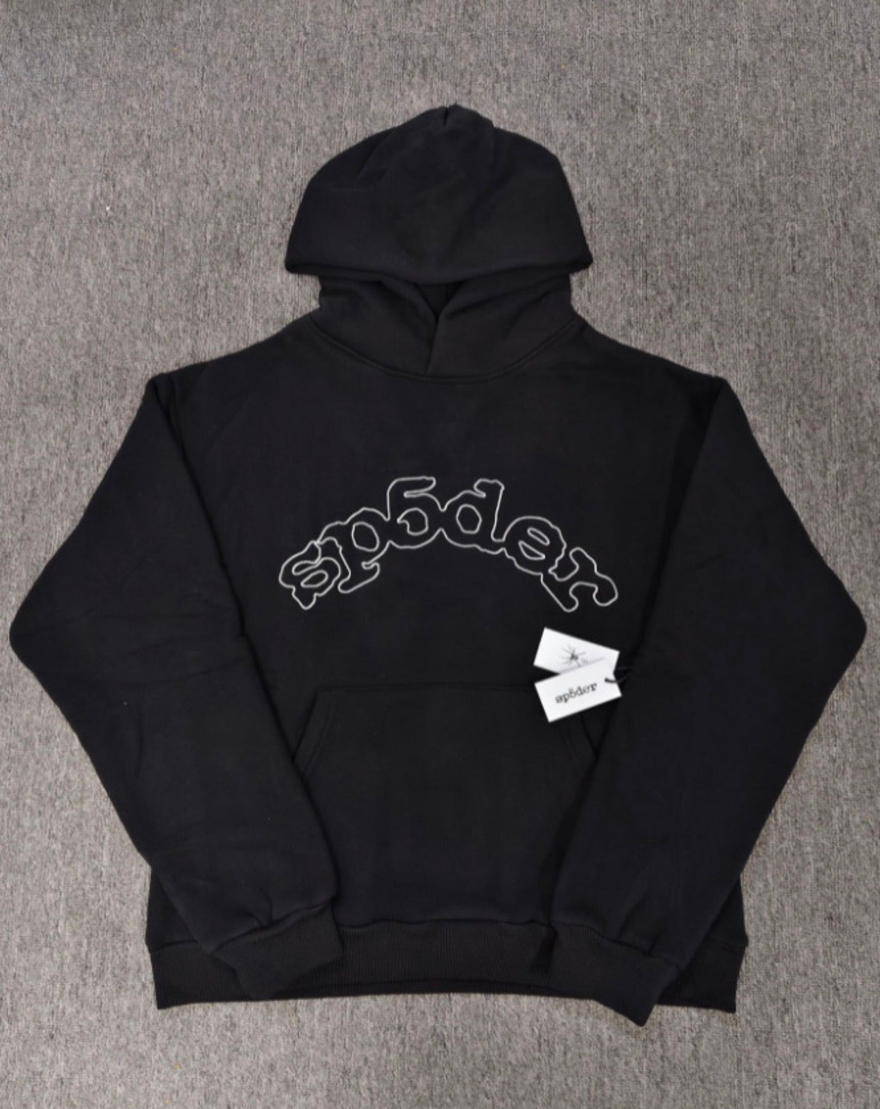 Sp5der Hoodie Black
