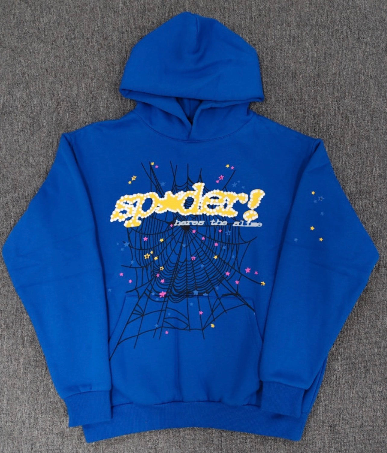 Spyder Hoodie Blue & Yellow