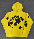 Sp5der Star Hoodie Yellow & Black
