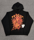Sp5der Hoodie Fire Black