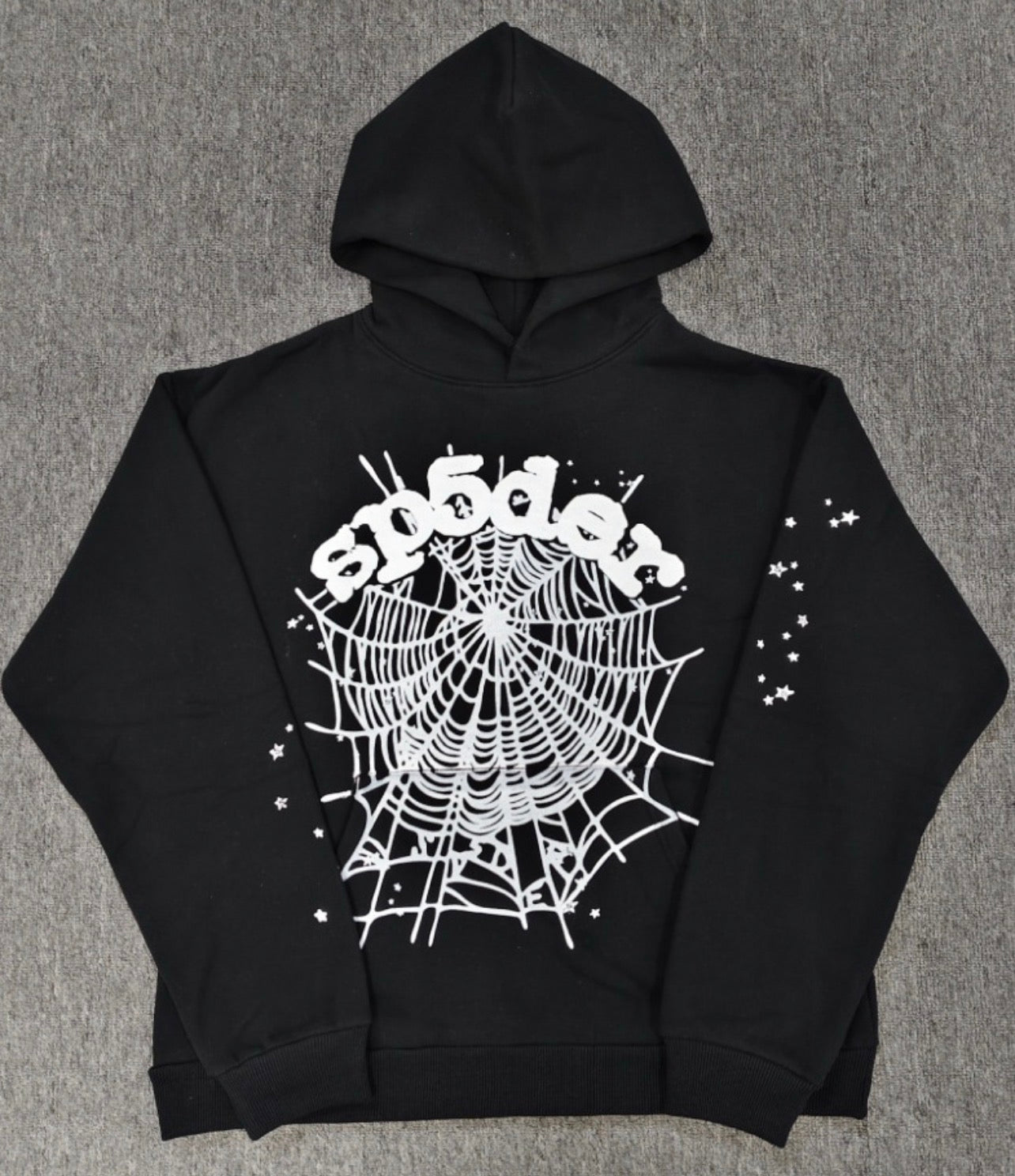 Sp5der Hoodie Black & White