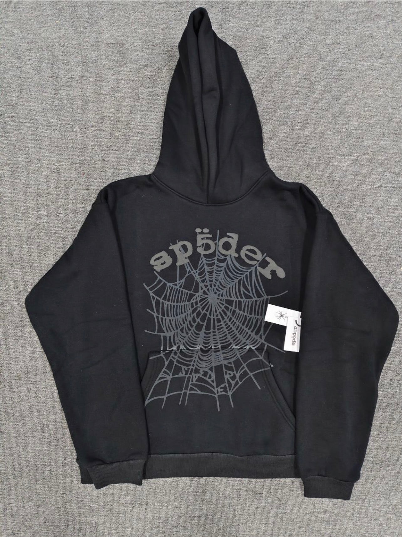 Sp5der Hoodie Black