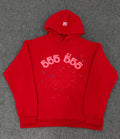 555 Hoodie Red & Pink