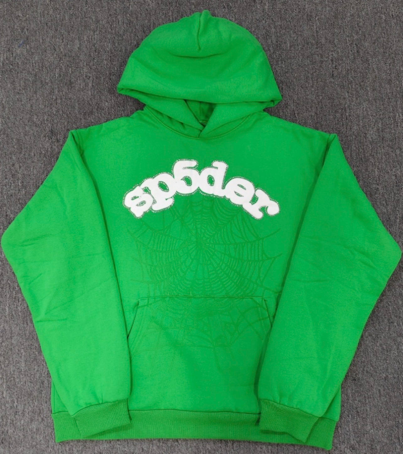 Sp5der Hoodie Slime Green