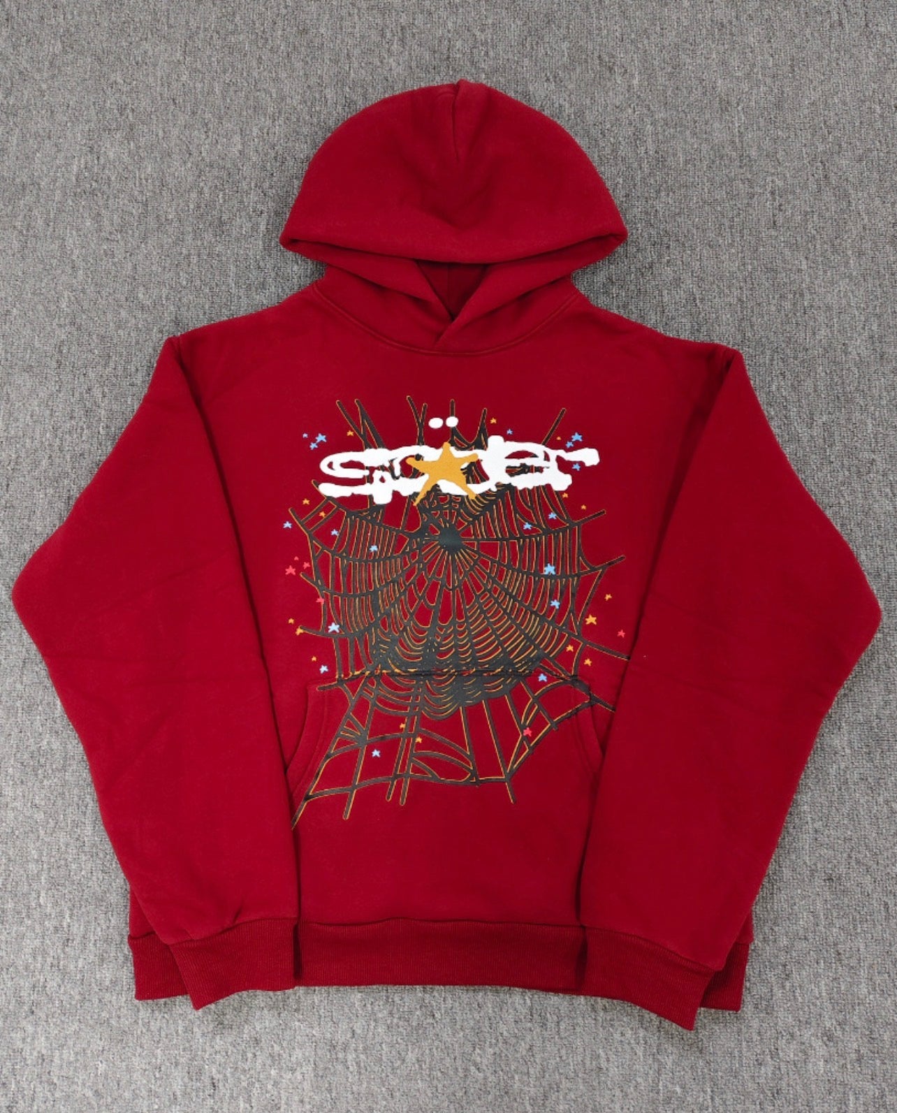 Spyder Hoodie Maroon