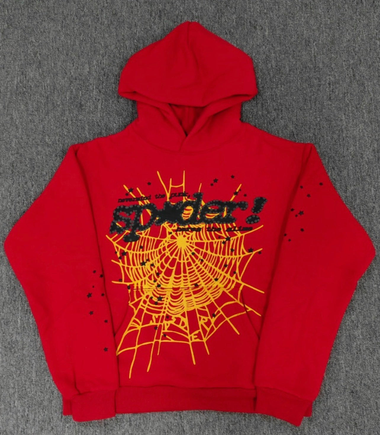 Sp*der Hoodie Black & Orange