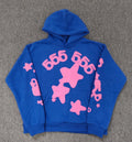 555 Star Hoodie Cotton Candy