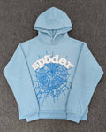 Sp5der Web Hoodie Baby Blue