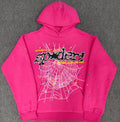 Sp*der Web Hoodie Pink