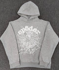 Sp5der Web Hoodie Grey & White