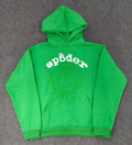 Sp5der Web Hoodie Slime Green